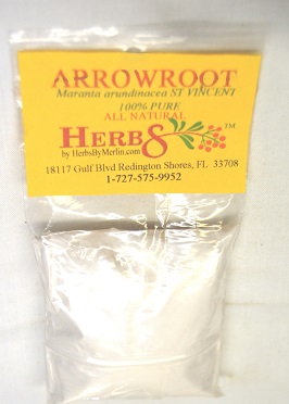 Arrowroot Powder (Aranta Arundinacea)